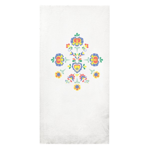 Nákrčník/bandana s potiskem Folklórní ornament na šátku
