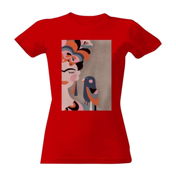 Tričko s potiskem Frída khalo triko