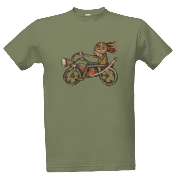 Tričko s potiskem Můj Harley