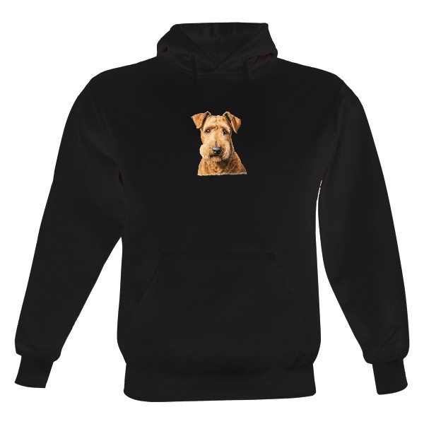 Irský teriér bavlna a chlupy