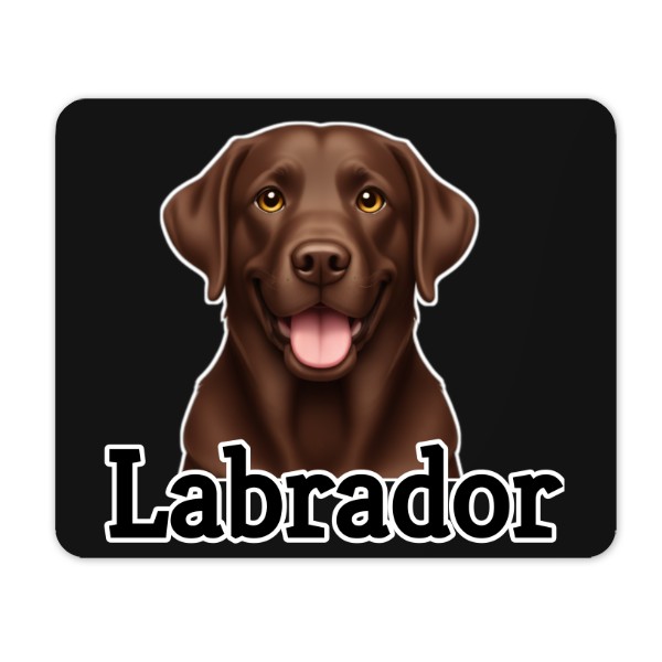 Labrador + text