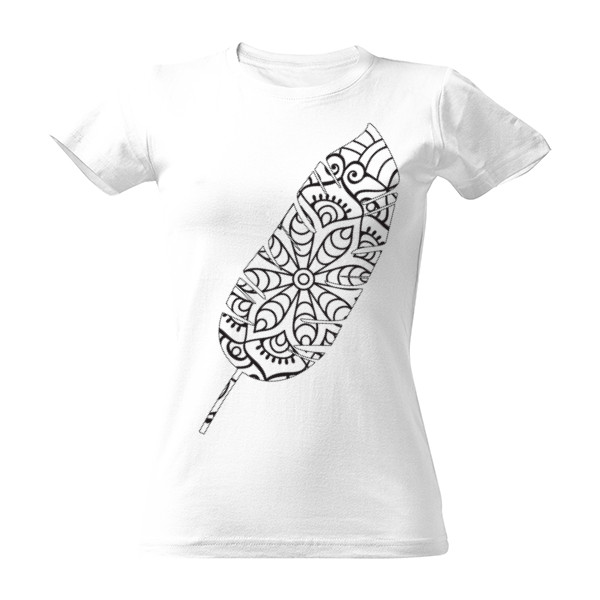Tričko s potiskem mandala 3
