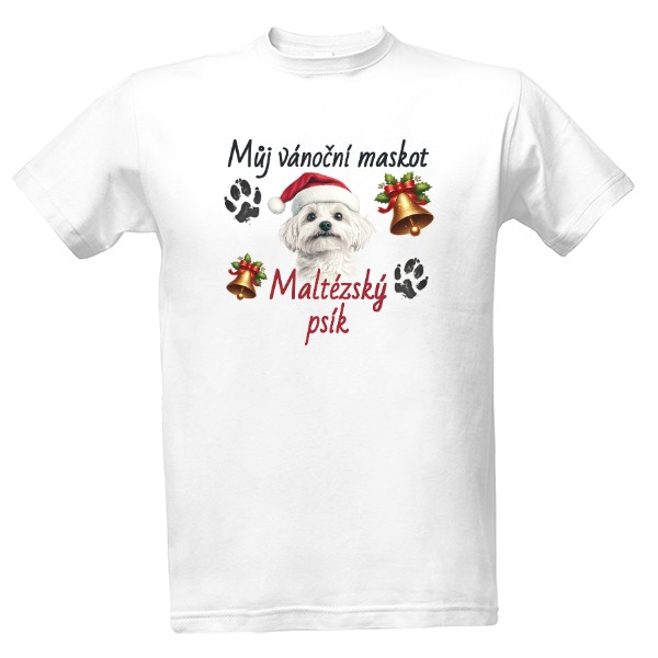 Maskot maltézský psík