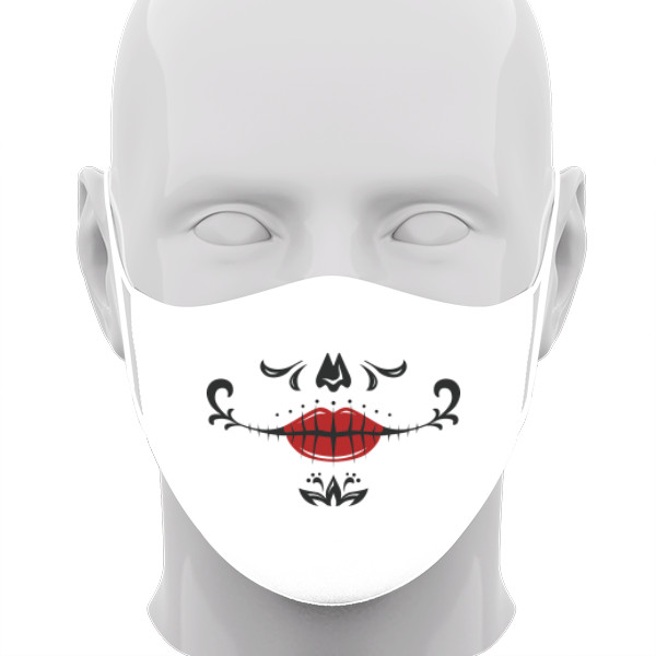 Rouška s potiskem Mexická maska