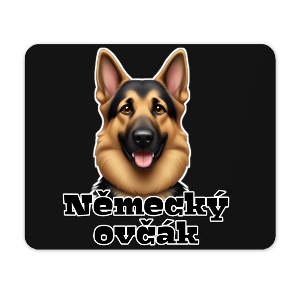 Ovčák s textem 