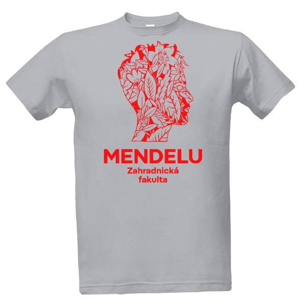 Květinová hlava | Pánské tričko Imperial | ZF MENDELU
