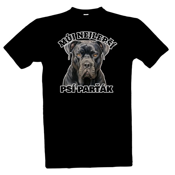 Parťák černý cane corso 