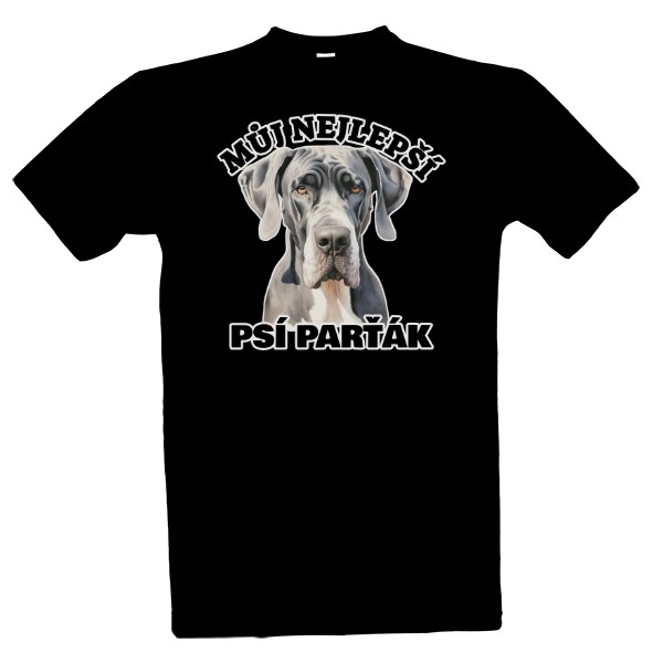Parťák doga modrá 