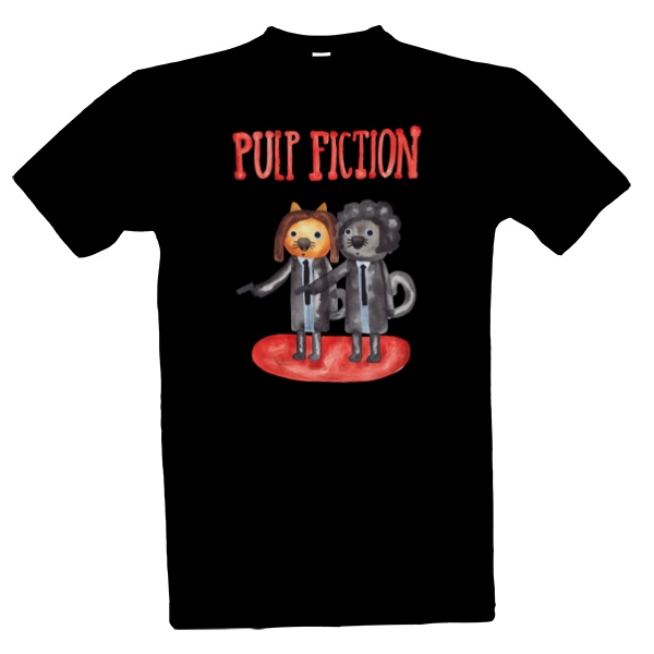 Tričko s potiskem Pulp Fiction
