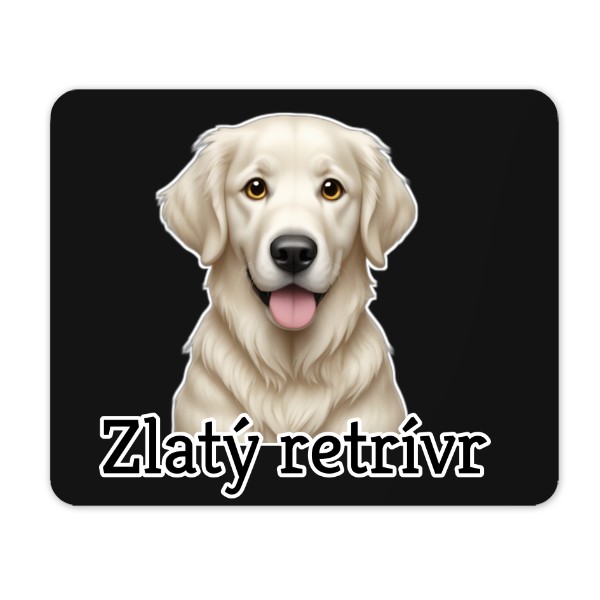 Retrívr + nápis