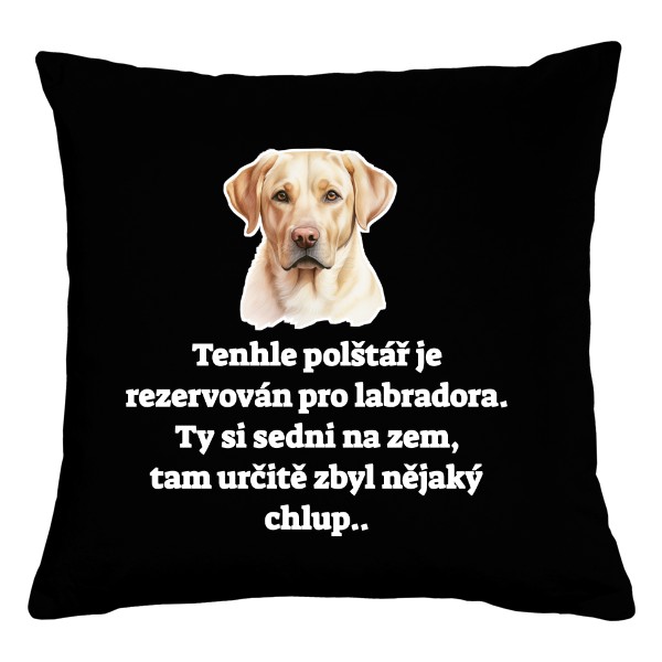 Rezervováno pro labradora