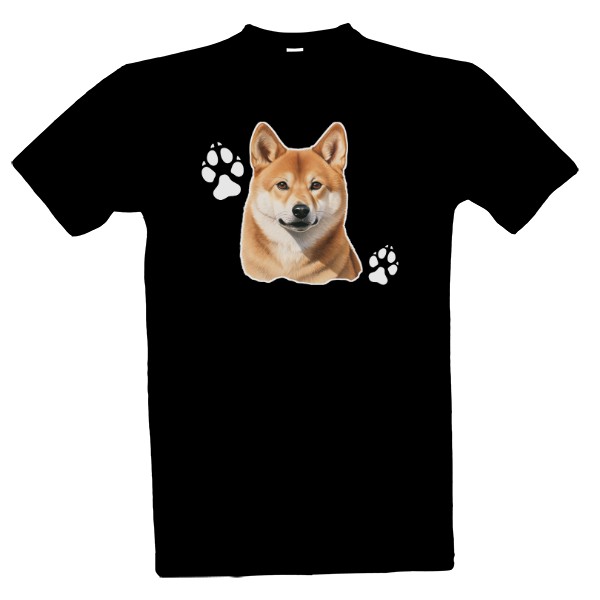 Shiba inu z obou stran
