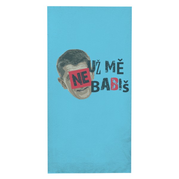 Nákrčník/bandana s potiskem Už mě neBabiš